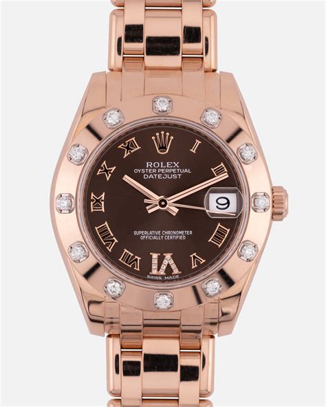 rolex 81315|Rolex 81315 mdr Datejust Pearlmaster 34 (Everose.